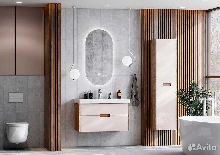 Зеркало aquaton (Акватон) 1a256402a1010 Хром