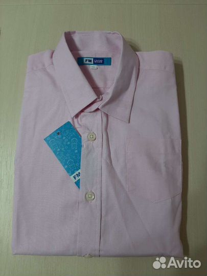 Новая рубашка для мальчика размер 152