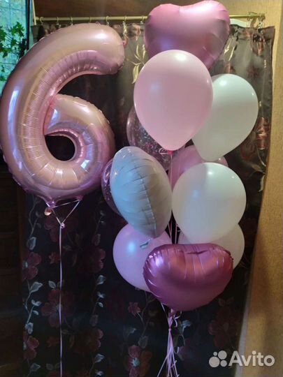 Гелиевые шарики на день рождения