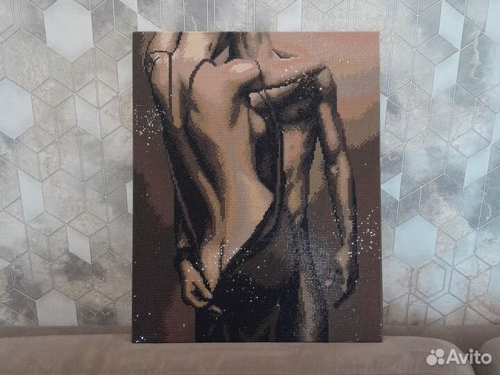 Готовая алмазная мозаика