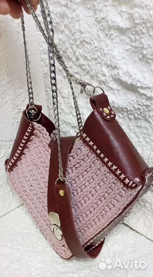 Сумка женская вязаная