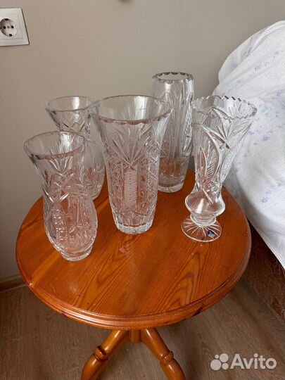 Ваза хрустальная СССР