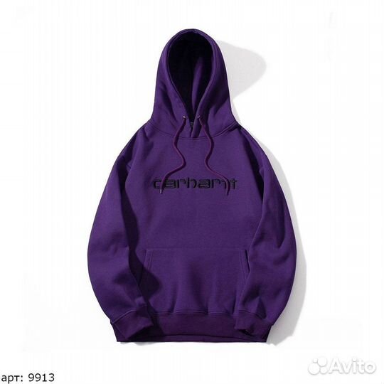 Фиолетовое худи Carhartt