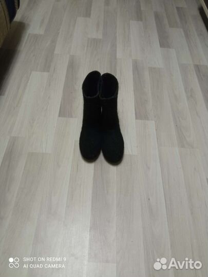 Валенки женские 27 размер, чёрного цвета