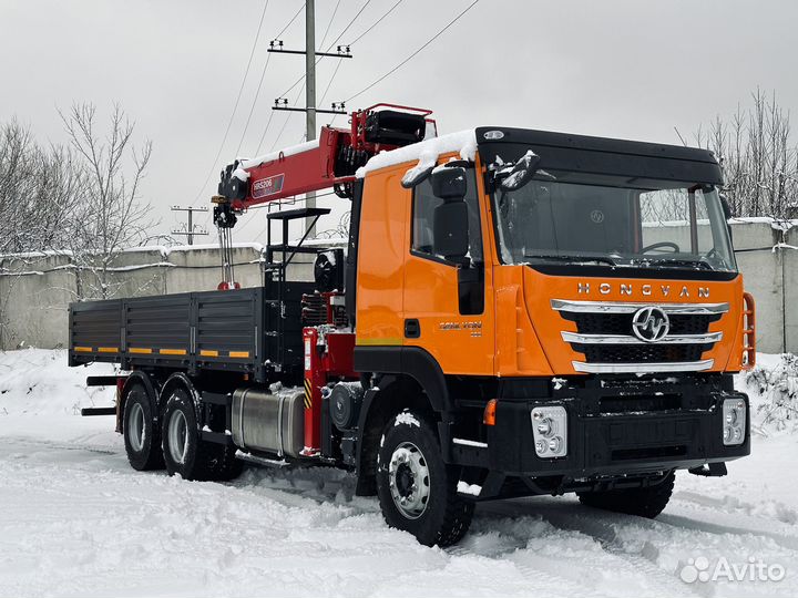 IVECO-Hongyan CQ3346HV39D с КМУ, 2023