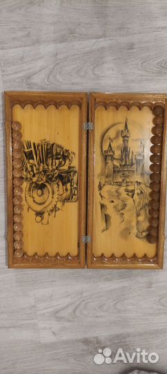 Нарды ручной работы бу