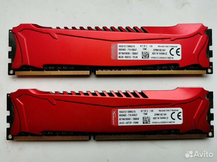 Оперативная память Kingston HyperX Savage 16 гб