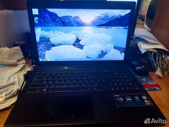 Ноутбук asus x55c