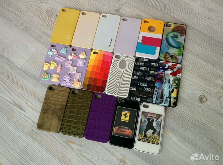 На iPhone 4/4s чехол стекло пленка поклейка