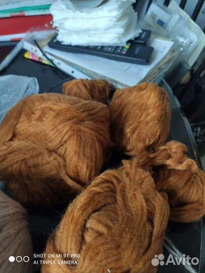 Пряжа ровница из СССР. Шерсть