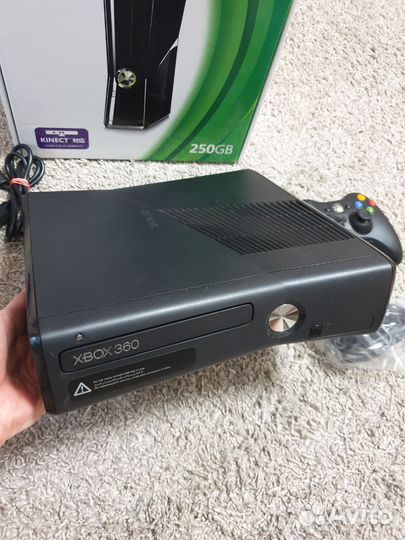 Xbox 360 250gb игры, комплект