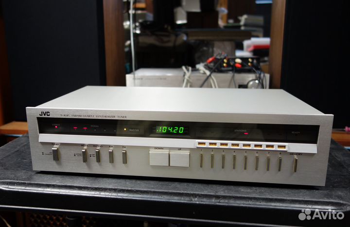 JVC T-40P радио тюнер, Japan, 1978 год