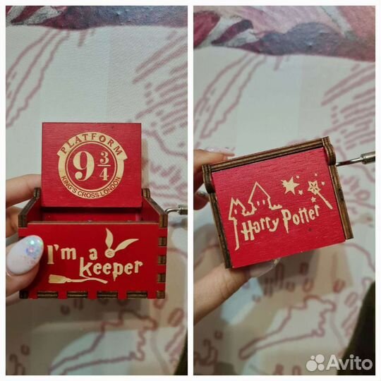 Музыкальная шкатулка Гарри Поттер Хогвартс разные