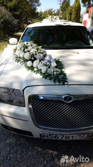 Свадебные Украшения на Автомобиль