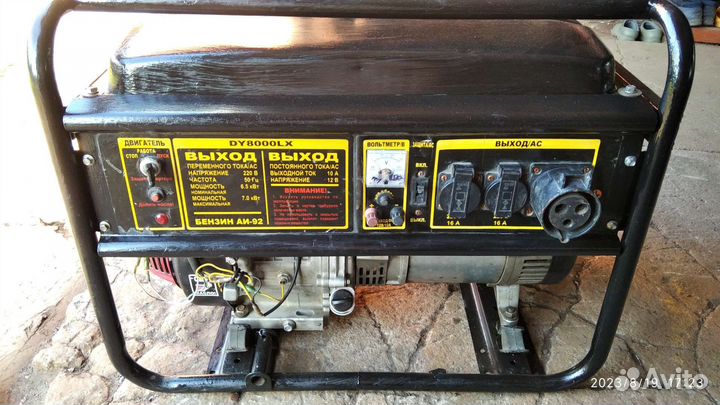 Бензиновый генератор бу 6,5