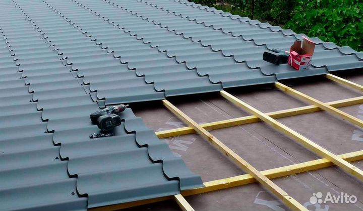 Кровельные работы Замена кровли Монтаж крыши