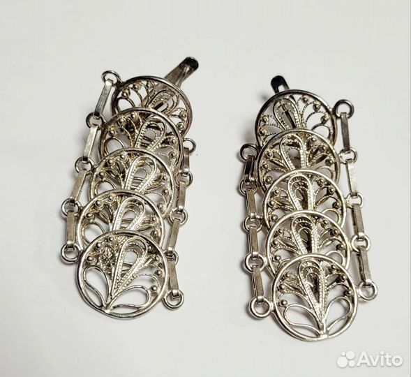 Серьги Серебро 925 пробы