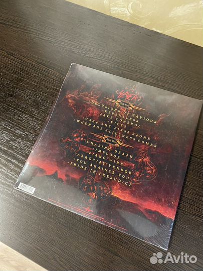 Виниловые пластинки группы Slayer