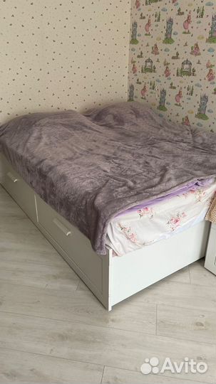 Детская кровать IKEA раздвижная