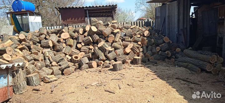 Дрова пиленные сухие