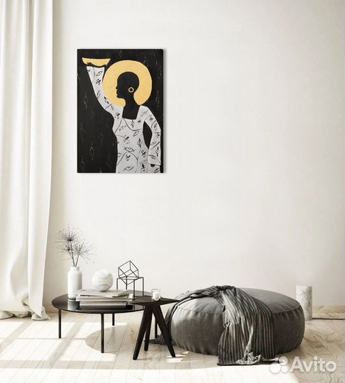 Фактурная картина интерьерная