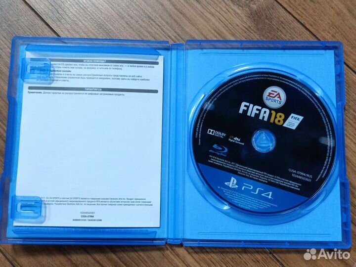 Игры ps4 FIFA 18