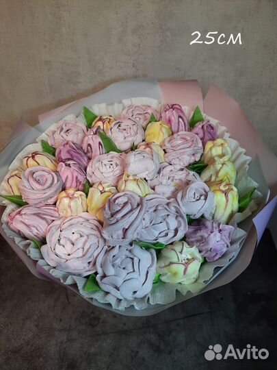 Зефир. Букеты из зефира. Ручная работа