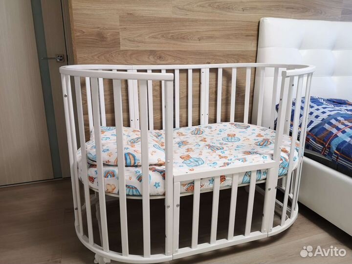 Кровать-трансформер 9 в 1 с матрасами