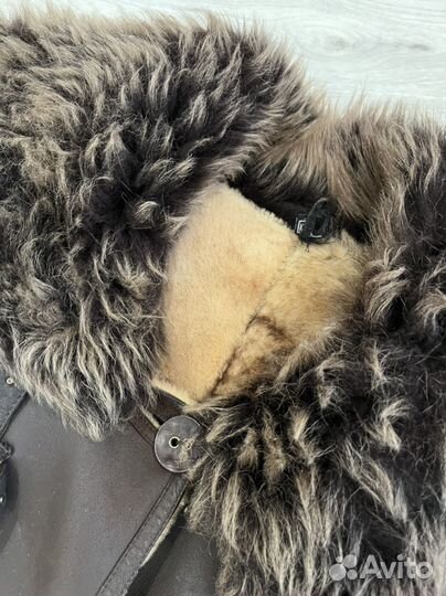 Дубленка из меха козы