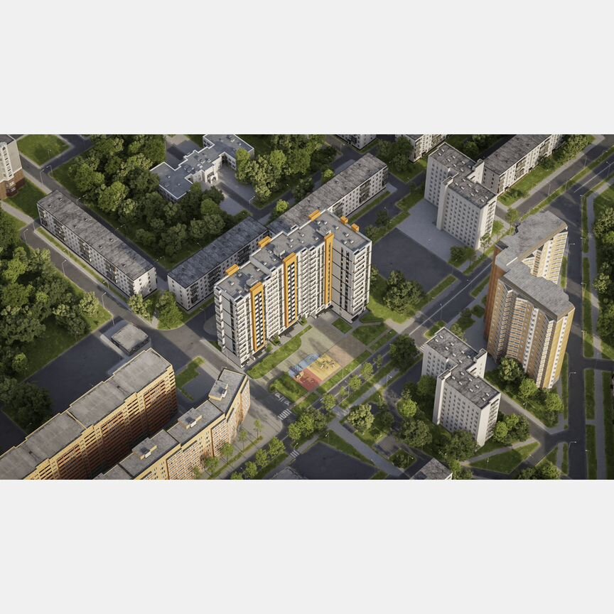 1-к. квартира, 39,5 м², 6/17 эт.