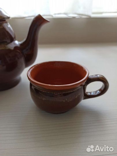 Кофейный сервиз керамика винтаж