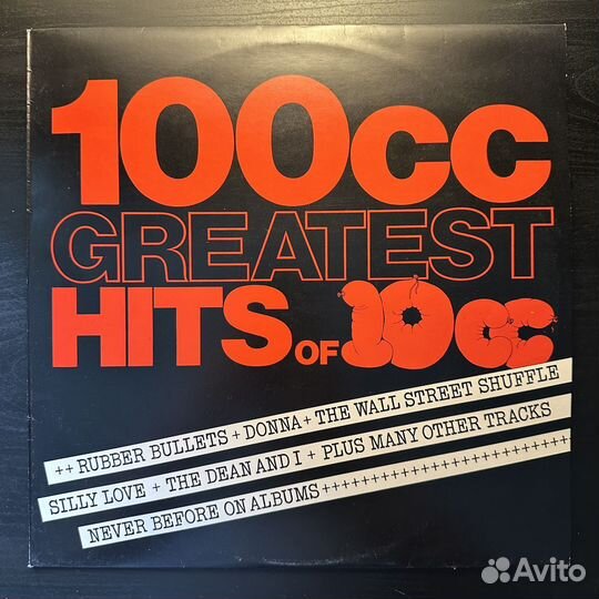 10cc – 100cc Greatest Hits Of 10cc (Англия 1975г)
