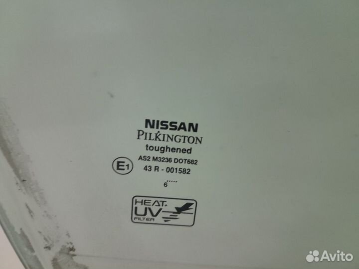 Стекло двери передней правой Nissan Almera N16 200