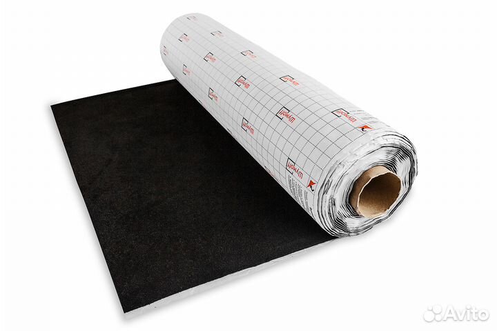 Карпет Шумофф Акустик Черный 1250 мм