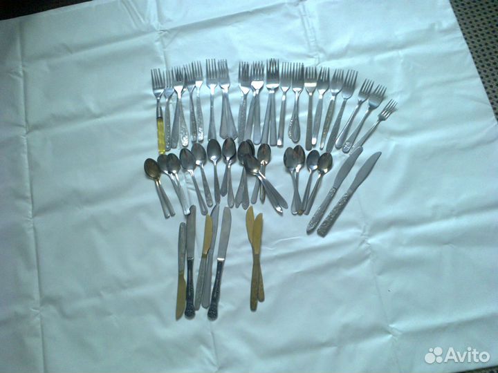 Вилки, ложки, ножи нержавейка