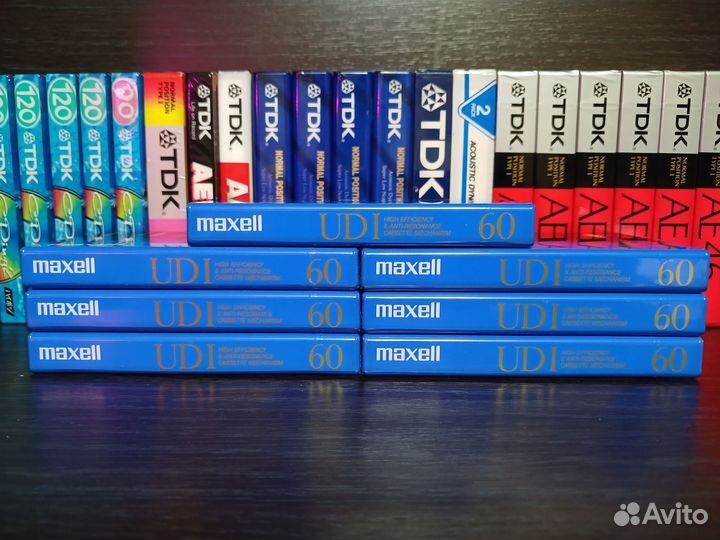 Аудиокассеты maxell UD I 60