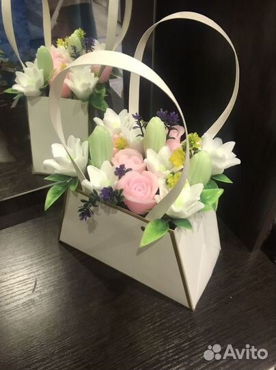 Мыльные букеты на заказ