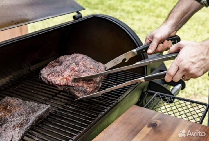 Набор для гриля барбекю лопатка+щипцы 6131