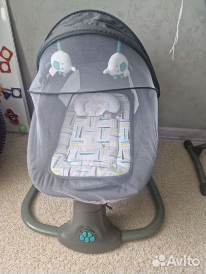 Детские качели шезлонг