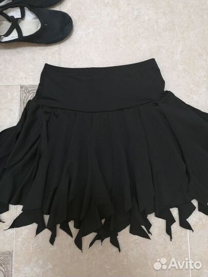 Юбка и лосины для бальных танцев р 146-152