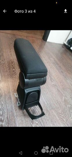 Оригинальный подлокотник на volkswagen polo