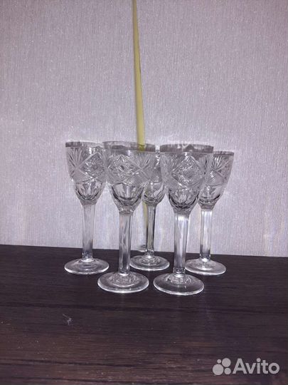 Фужеры, бокалы, рюмки, хрусталь на добор