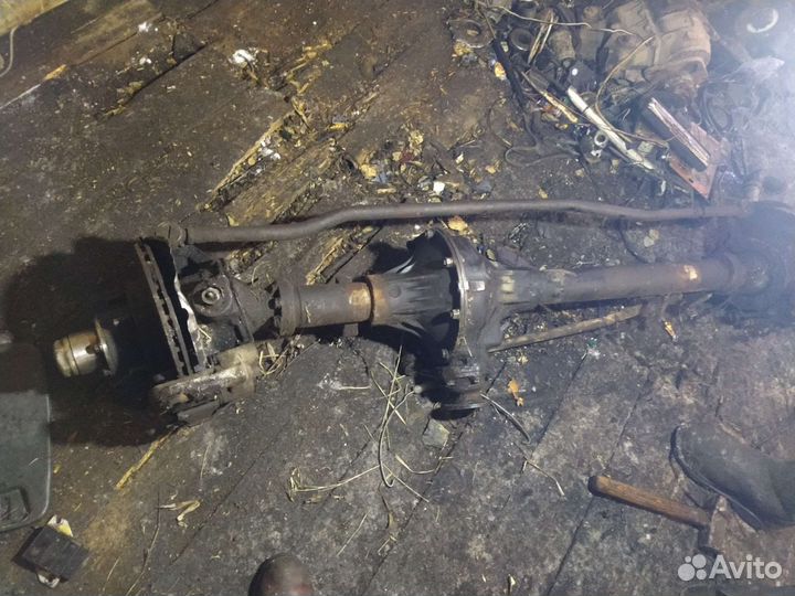 Передний мост на УАЗ гибрид