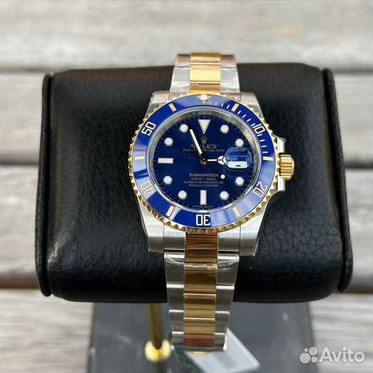 Часы Rolex Submariner blue dial 126613