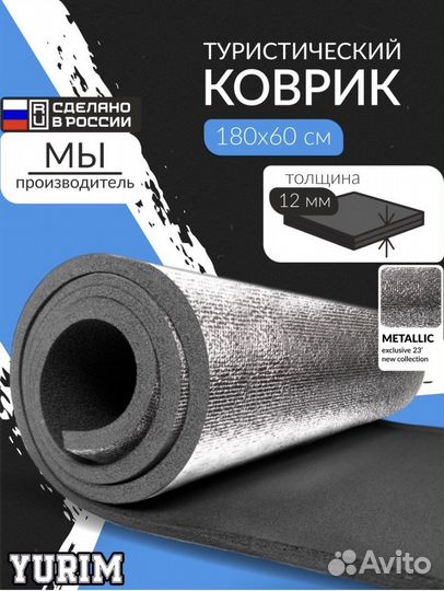 Туристический коврик,пенка