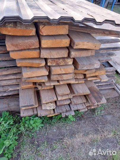 Доска обрезная бу
