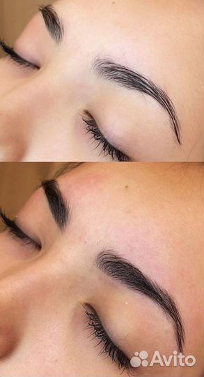Брови, наращивание ресниц, ламинирование