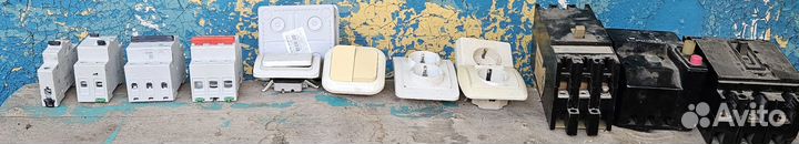 Электровыключатели, розетки, автомат. выключатели