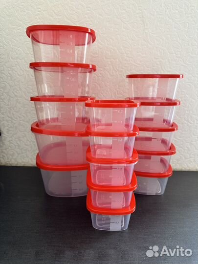 Контейнер пищевой 15 штук