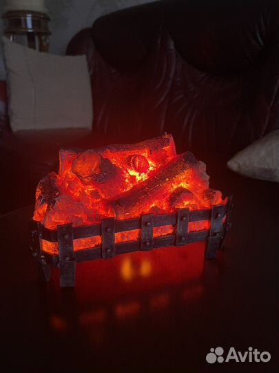 Ночник «дрова»